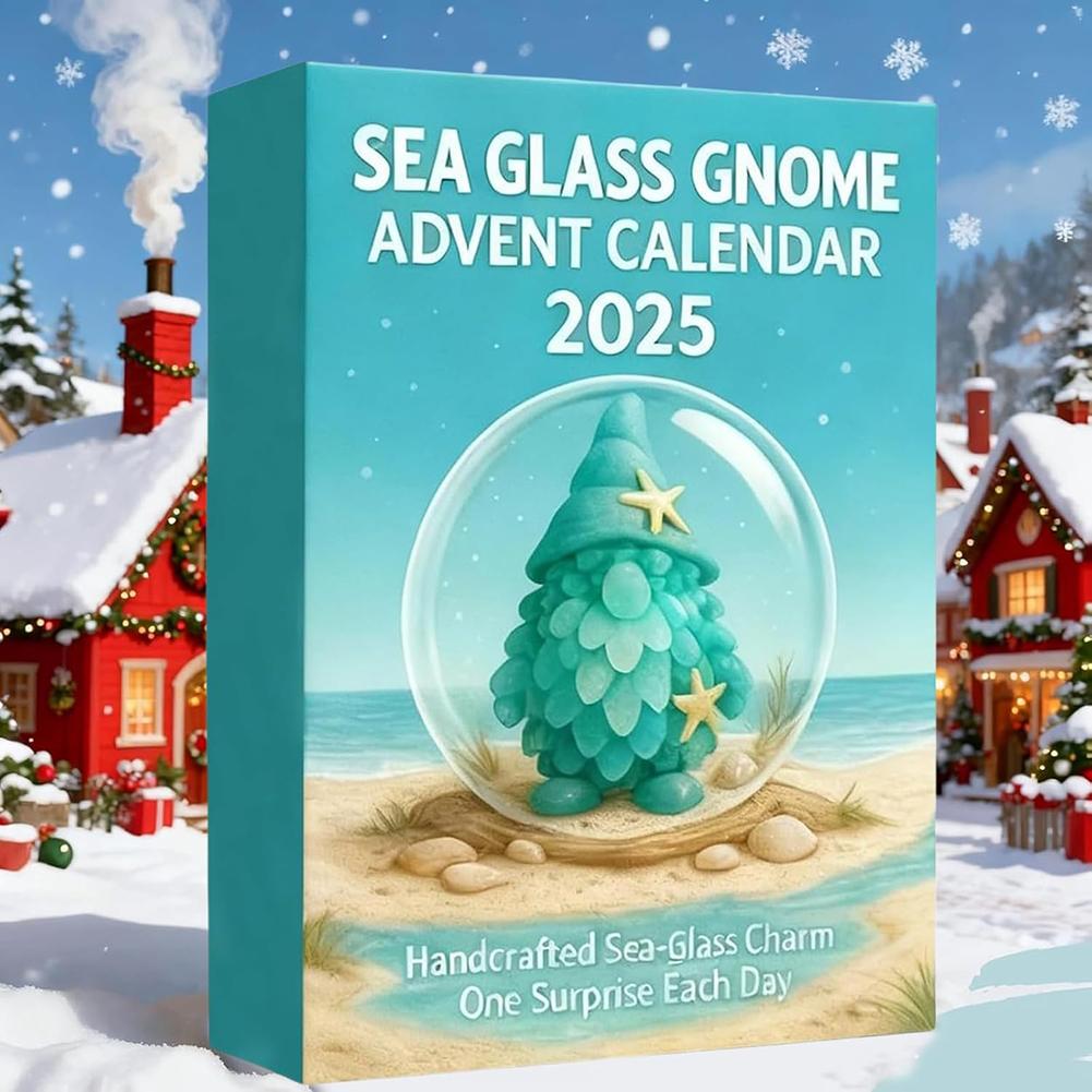 24 Day Xmas Ornaments Calendar Charming Decor & Unforgettable Xmas Present Holiday Mantel Display