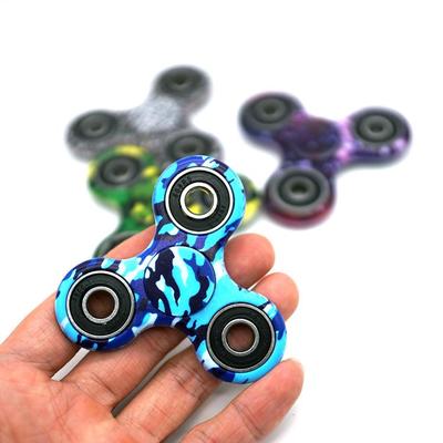 Camouflage Painted Finger Spinner with EN71 Certification