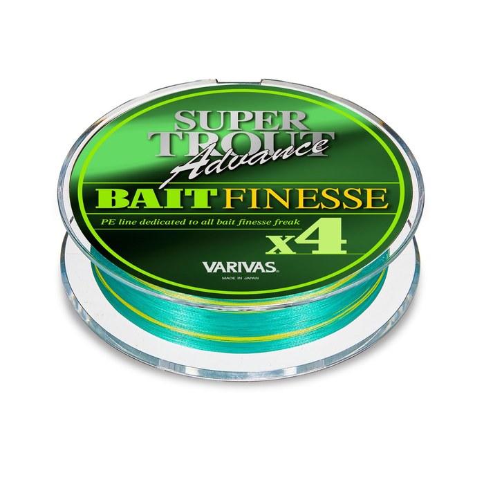 Varivas Super Trout Advance Bait Finesse PEX4 100M 0.6 Light Green + Light Yellow (0.6)