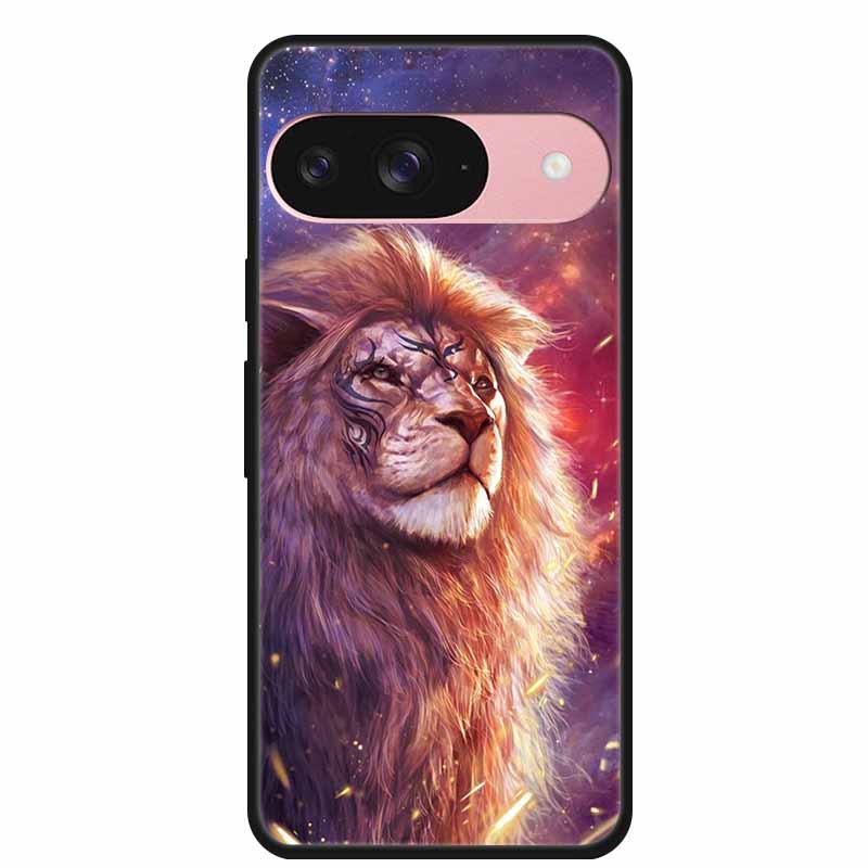 Case For Google Pixel 9 5G Case Painted Cat Soft Silicone TPU Lovely Cover For Google Pixel 9 Pro XL Cover for Pixel 9Pro Coque