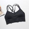 Fashion Thin Strap Beauty Back Exercise Underwear Women's Rib Sexy Pilates Running Breathable Fitness Vest Yoga Bra