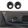 2x Carbon Fiber Front Fog Light Covers Lamp Trim for Dodge Challenger 2015-