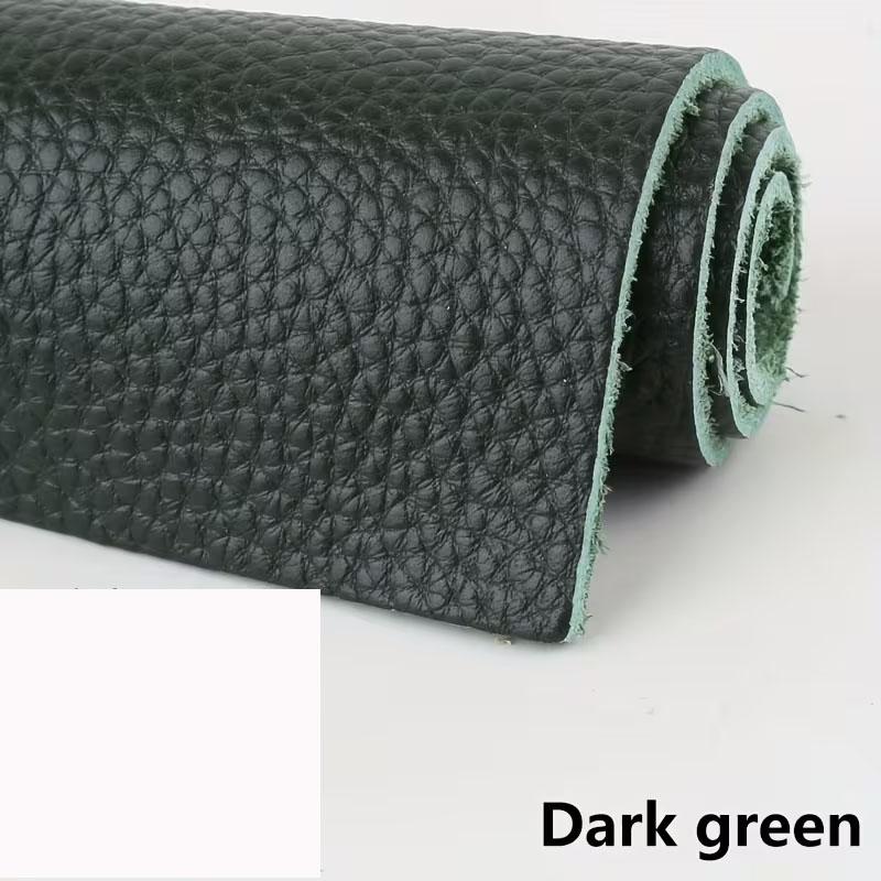 20 color head layer cowhide genuine leather material 1.5mm thickness lychee pattern genuine cowhide handmade DIY headboard sofa