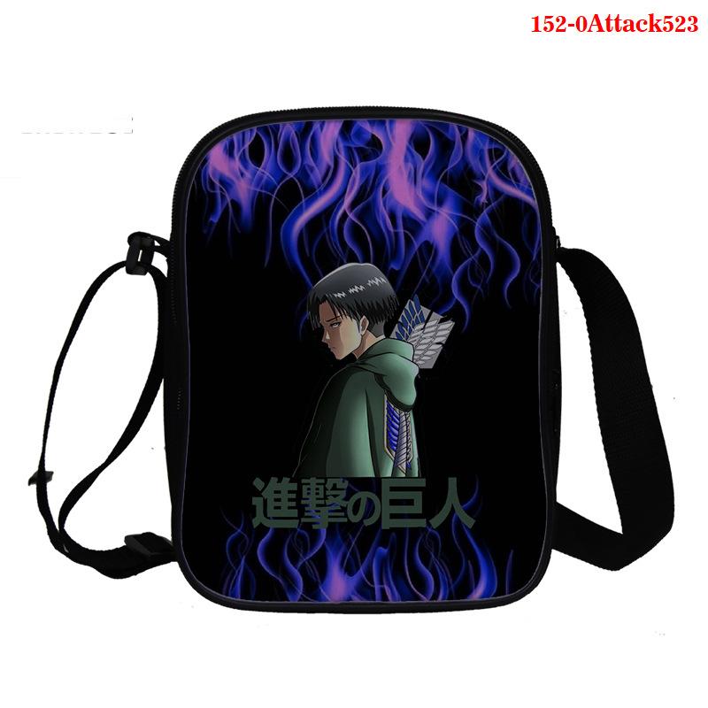 Attack On Giant Peripheral Digital 3D Printed Backpack Student School Bag Full Color Bag Double Shoulder Bag
