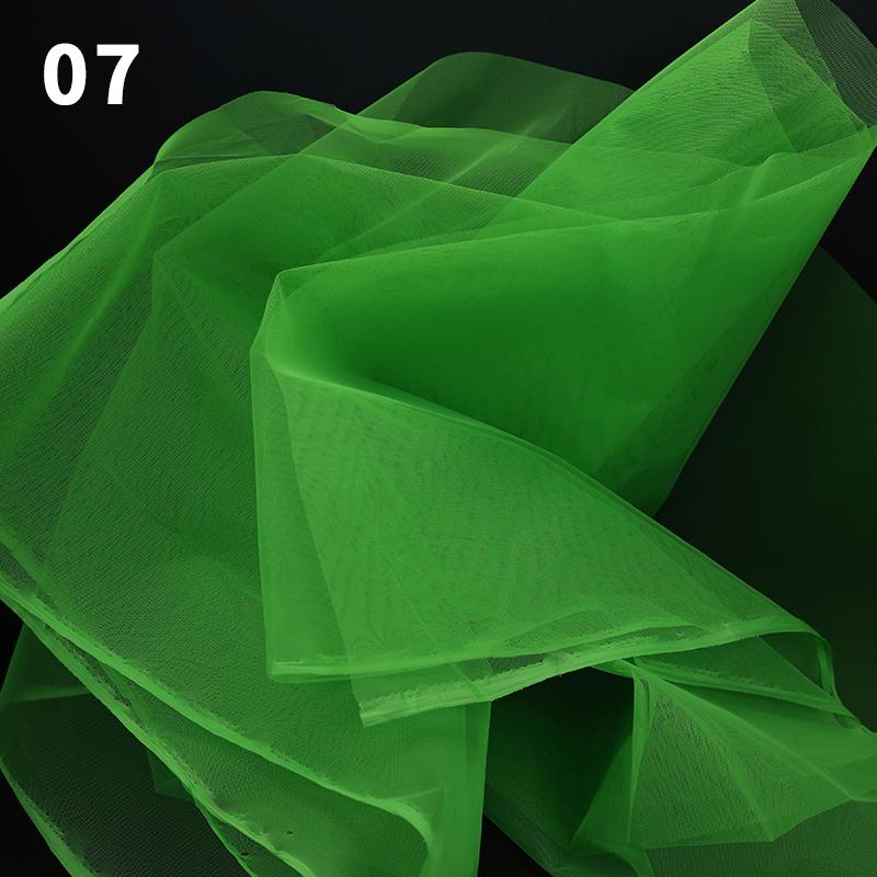 100x160cm Hard Tulle Mesh Fabric for DIY Wedding Dress Skirt Yarn Cloth Decoration Fabric by Per Meter Polyester Stiff Mesh New