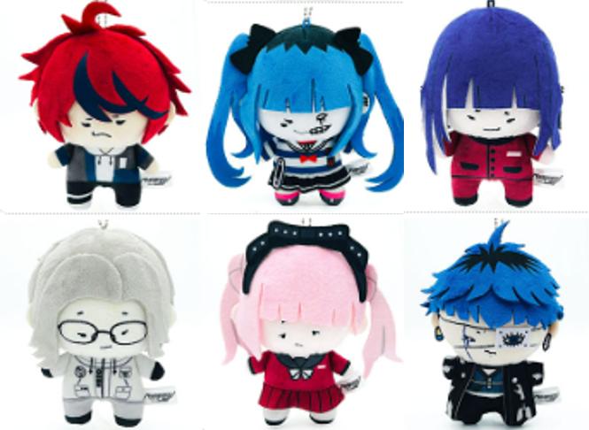 Hundred Line Chibi Plush Mascot Japan Limited Full Set 6 Official