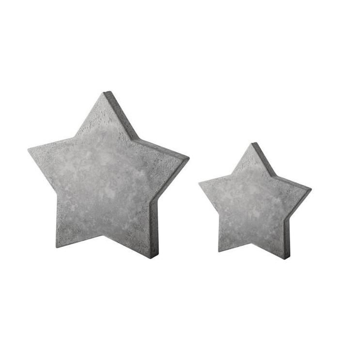 Moule étoile pour béton créatif 11 cm