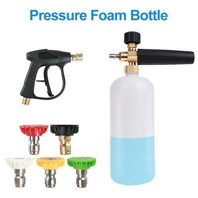 Pistolet à mousse pour lavage automatique de voiture, nettoyeur à Jet, haute pression, Lance à mousse, savon, nettoyage en profondeur, pistolet à eau