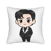Xo Kitty Minho Chibi Poster Pillow Case Graphic Pillow Cover Funny Pillowcases For Office Car Home Decor