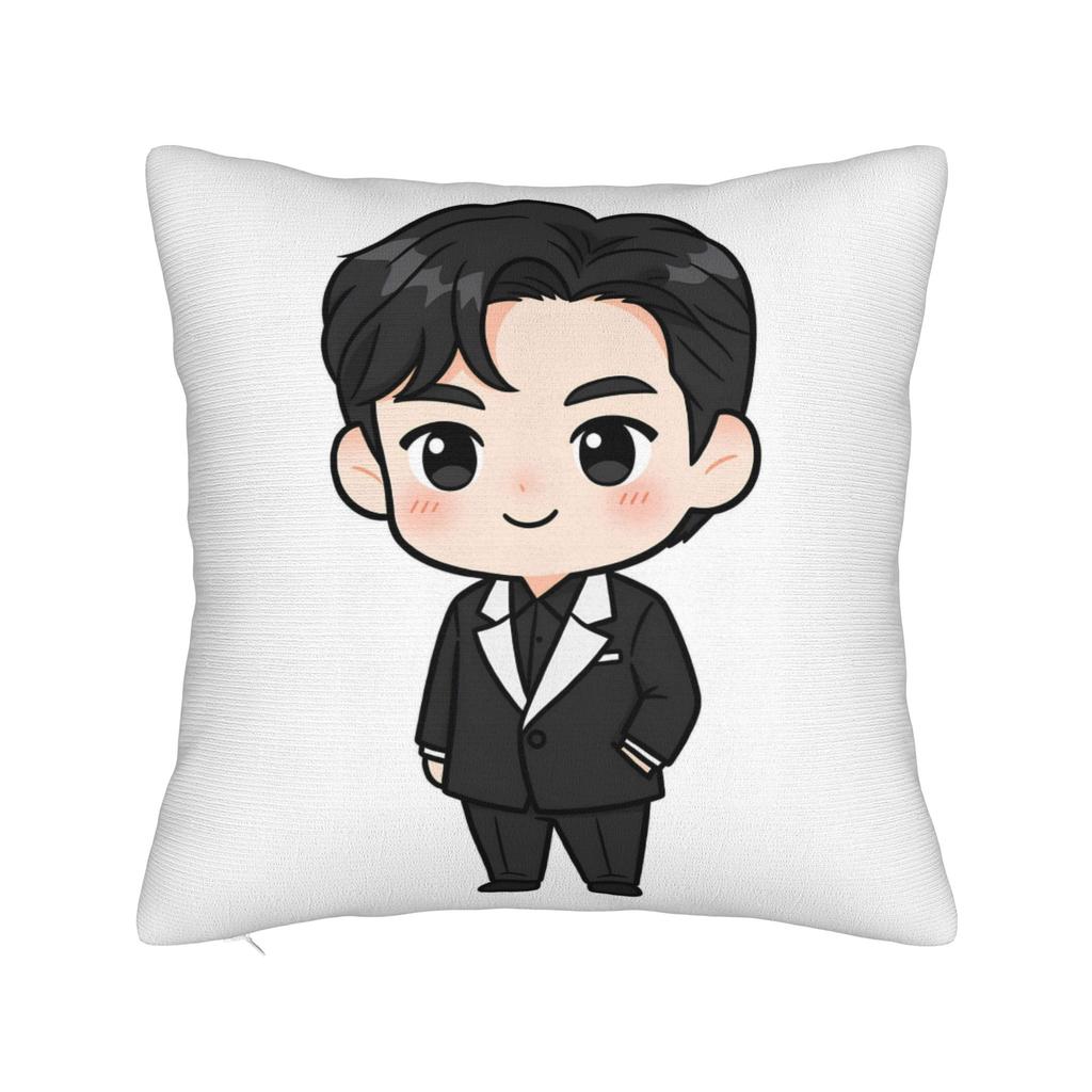 XO Kitty Chibi Poster Pillow Cover Design Cushion Cover Novelty Pillow Case For Living Room Sofa