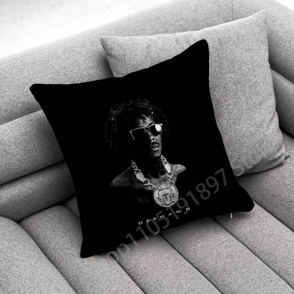 Y-YoungBoy MASA DESHAWN Top Throw Pillow Case For 55x55cm 40x40cm 45x45cm 50x50cm 30x30cm Square Office Pillowship Cover