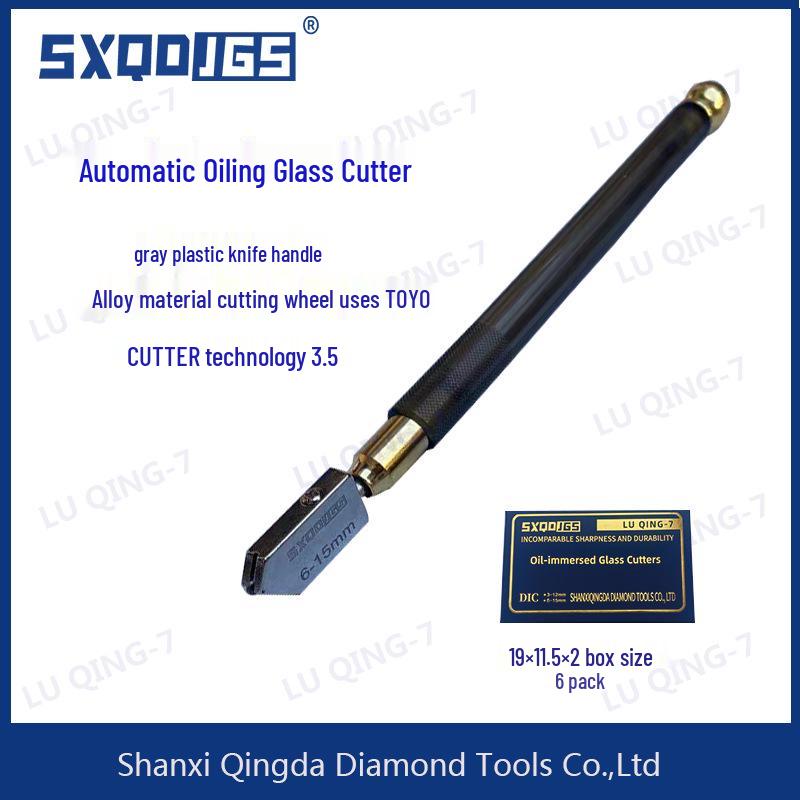 Diamond Glass & Tile Cutter with Roller Handle