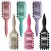Curly Hair Brush Hollow Curly Hair Styling Brush Beard Comb Styling Unwinding Brush Multi-purpose Home Styling Tool