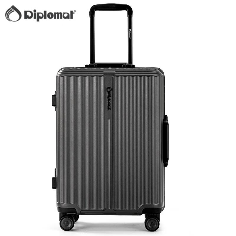 Diplomat DS-13090 Hardside Carry-On Luggage 20 inch