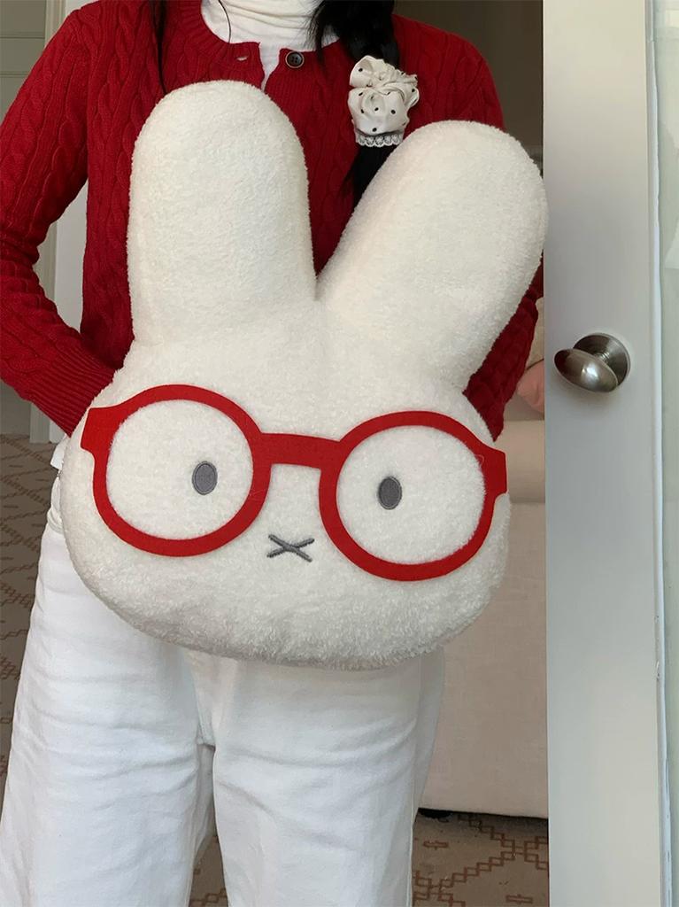 Cute Rabbit Hot Water Bottle Rechargeable Electric Heating Pad 2025 New Model Hand Warmer for Bed Heating