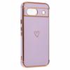 For Google Pixel 8a Case Love Heart TPU Shockproof Protective Phone Cover