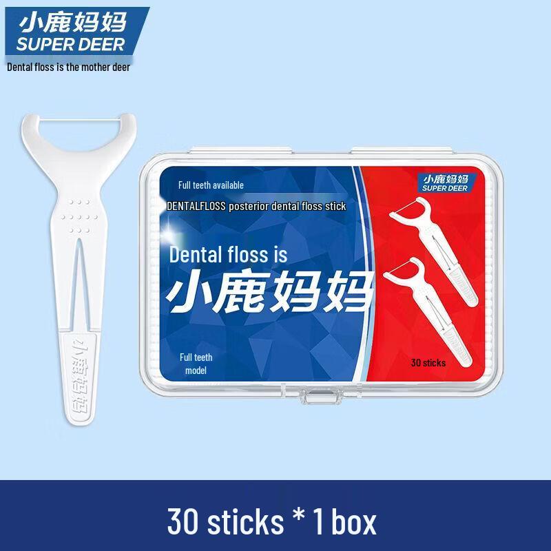 Little Deer Mama Ultra-fine Dental Floss Sticks Family Pack