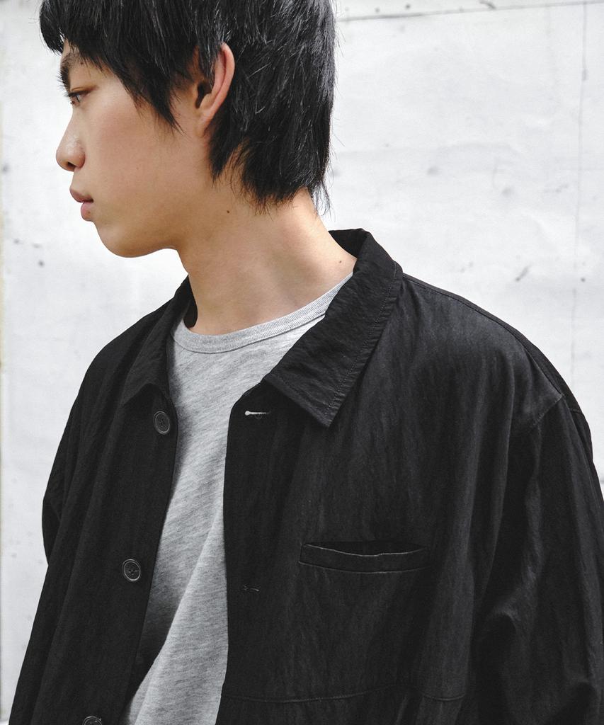 Intempomood Facade Shell Mac Coat_Black