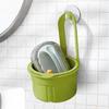 Hanging Sink Drain Basket, Odor-Resistant Sink Strainer Basket, Kitchen Sink Waste Basket, Fine Mesh, Keeps Garbage Out, Plastic, Suitable for Rentals