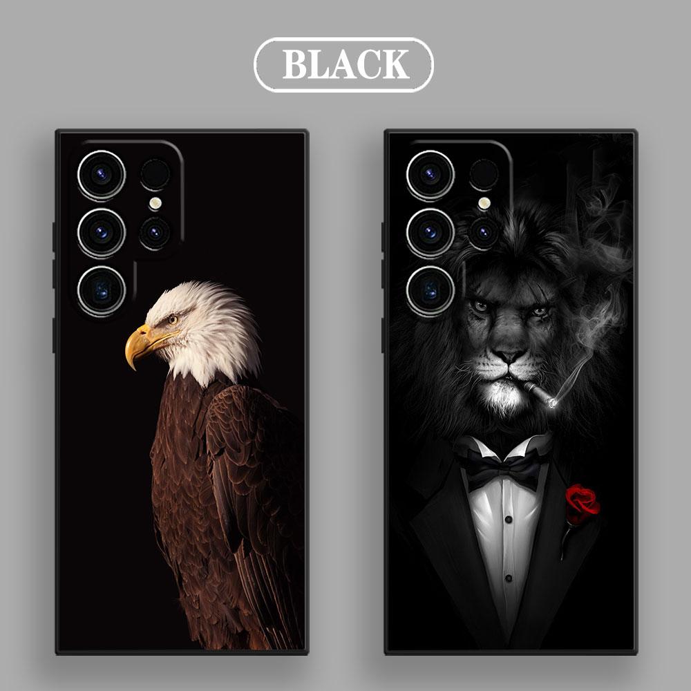 Eagle Cat Lion Tiger Animal S26Ultra Case For Samsung Galaxy S26 S25 S24 S23 S20 S21 FE S22 Ultra Plus 5G Cases Soft Phone Cover