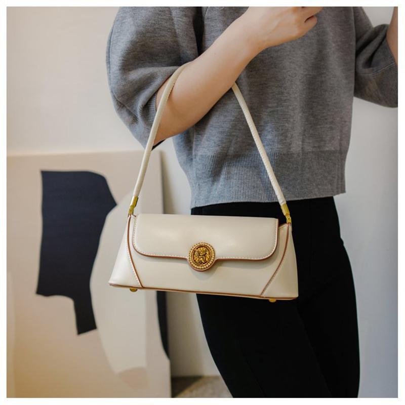 Monochromatic Crossbody Bags for Women Shoulder Bag Armpit Bags Women's Bag Luxury Brand Fashion Design
