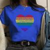 Summer Women's Simple Love Printed Round Neck Short Sleeved T-shirt Fashionable Comfortable Soft Breathable Plus Size Casual Sports Versatile T-shirt