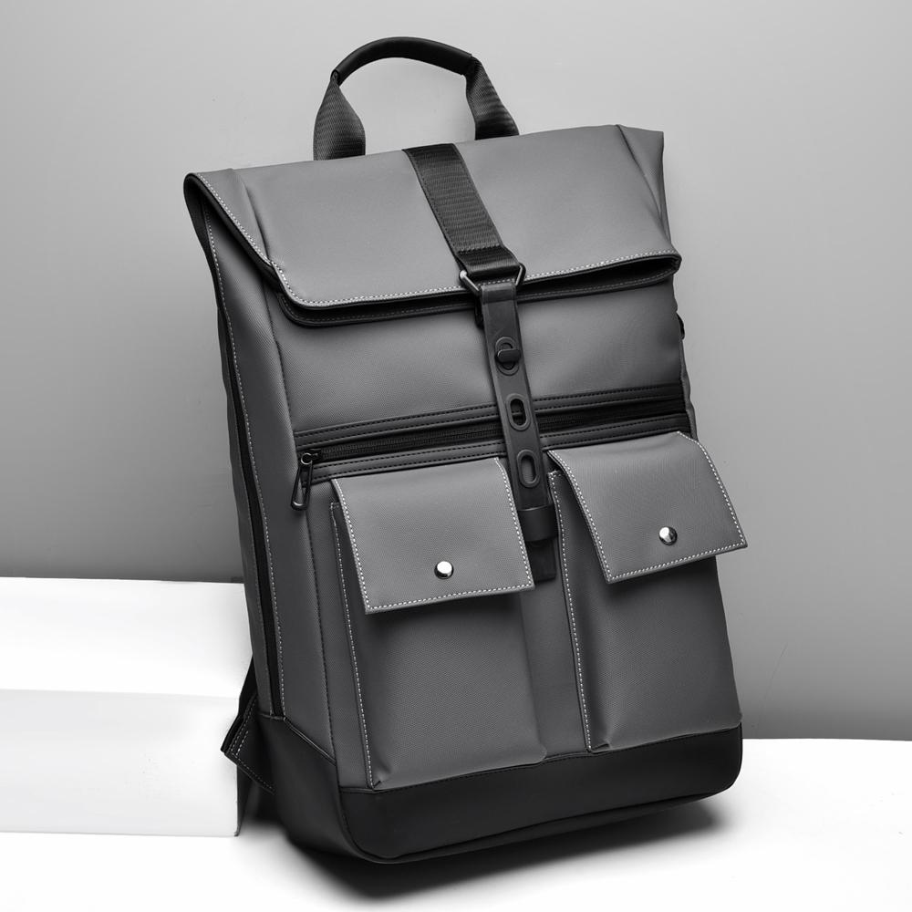 Men's Casual Business Backpack Travel Large Capacity Backpack Student School Bag