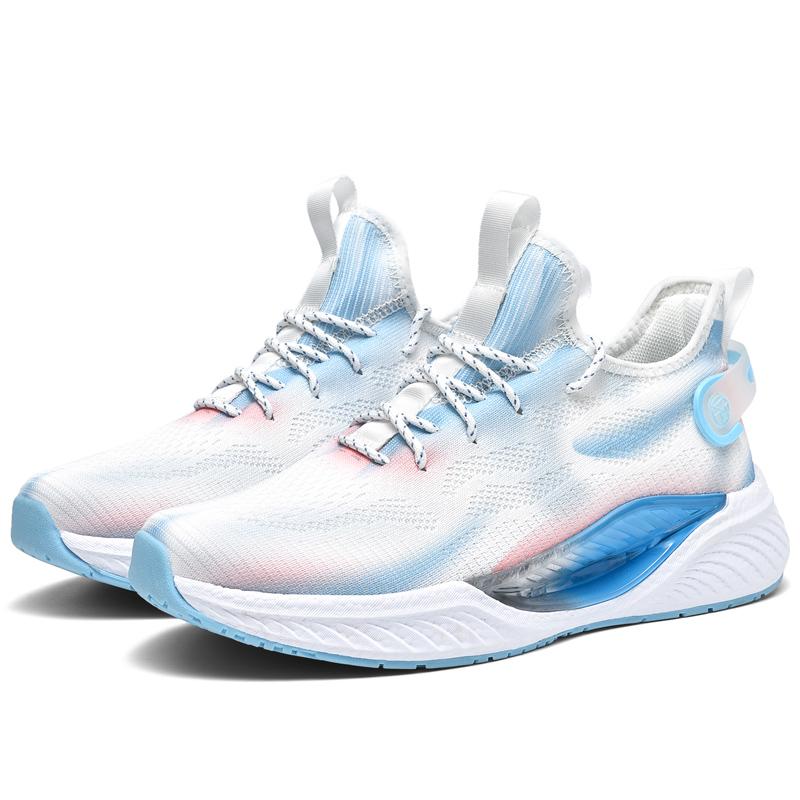 Fashion Men's Running Shoes Comfortable Sports Shoes Casual Shock-absorbing Athletic Train Sneakers Lightweight Comfortable Sneakers 45