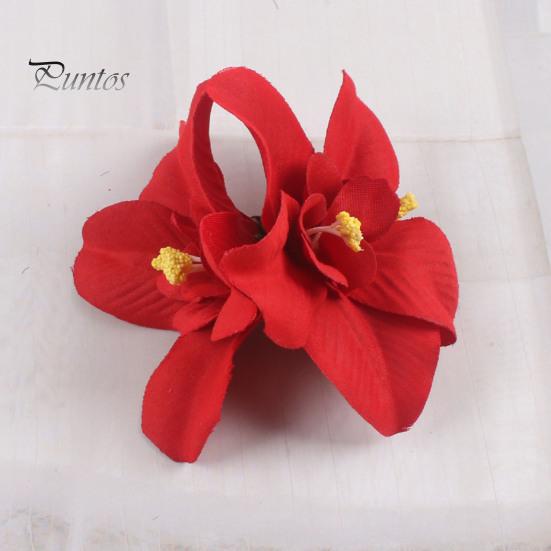 Haarnadel mit Blumendekor im Böhmen-Stil für Damen, Sommer, Strand, Haarspange, Partys, Hochzeiten, Termine, Zubehör