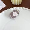 Cute Cat Acrylic Clip Sealing Long Tail Binder Clip Scrapbook Note Paper Clips for Student Kawaii Stationery Gift