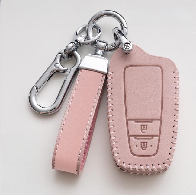 3 Buttons for Toyota Camry CHR Corolla RAV4 Avalon Land Cruiser Prado Prius 2017 - 2022 New Car Key Case