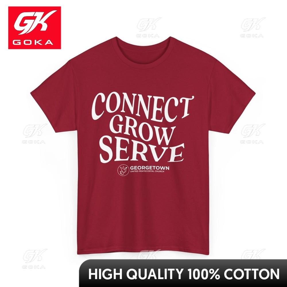 

Georgetown United Pentecostal Church Women Unisex Eye Catching Crewneck Comfortable Cotton Graphic Casual Top for Summer Days S