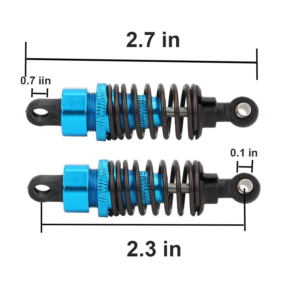 Adjustable Oil Filled RC Shock Damper for HPI RS4 Sport 3 1 10 Remote Control Toy Car (Blue 114435B )