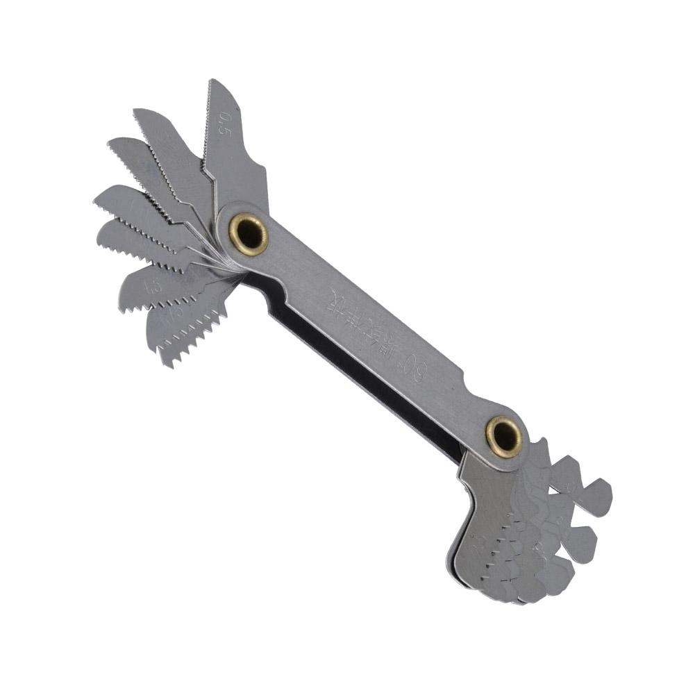 Metric60 Degrees  Stainless Steel Screw Measuring Thread Pitch Gauge