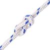VidaXL Corde de bateau Polypropylène 8 mm 100 m Blanc