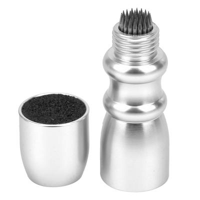 3 In 1 Snooker Club Tip Repair Shaper Tool Aluminium Pick Billiard Ball AccessoriesSilver