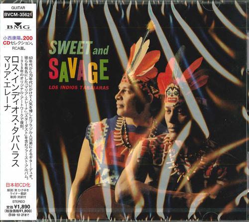 

CD LOS INDIOS TABAJARAS - Sweet And Savage BVCM35621PROMO BMG 2009 Japan ObiWorld Music Used