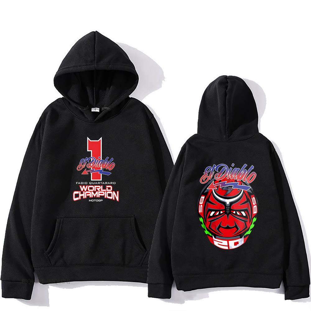

Fabio Quartararo 20 Harajuku Comic Hoodies Fashion Manga Sweatshirts Cute Cartoon Men/wonders Clothing Aesthetic Long-sleeved Hoody XS серый