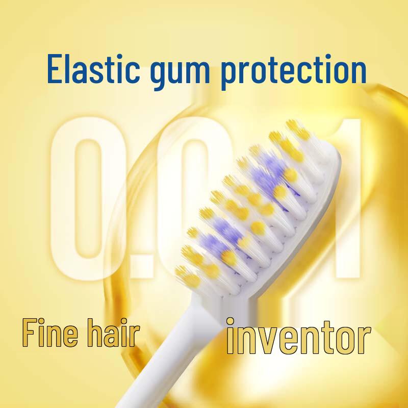 Lion King Fine Teeth Elastic Gum Protection Soft Toothbrush - 12 Pack