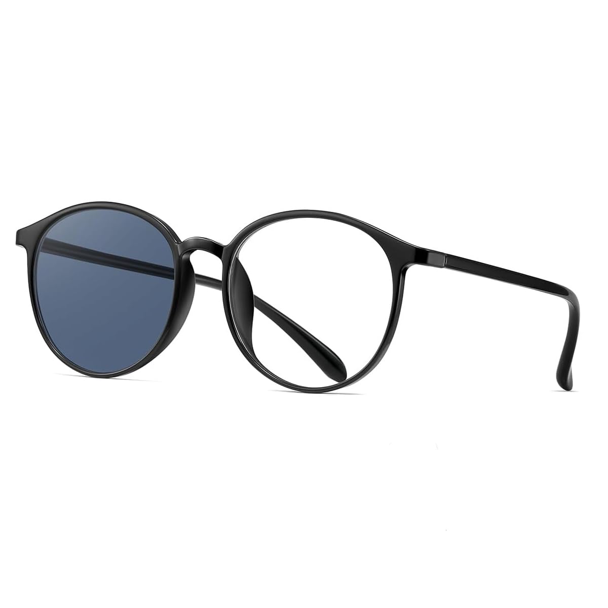 

Photochromic Blue Light Blocking UV Transparent Flat Light Computer [RIYUMY] Sunglasses, Glasses, Protection, Non-Prescription, Lenses, синий