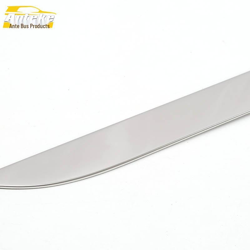 Compatible with Hongguang S: Stainless Steel Rear Trunk Decoration and Bumper Protector.