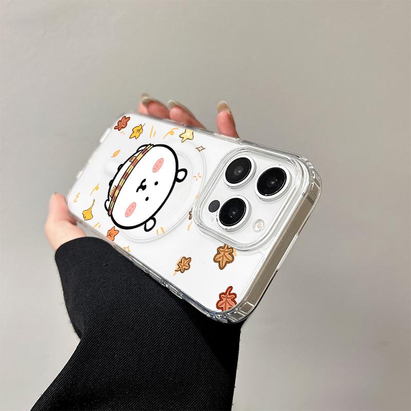 Joke Bear Magnetic Case for Samsung Galaxy S26 Ultra S25 Edge S24 Plus S23 FE A57 A56 A55 A54 A36 A35 A17 A16 A15 A07 A06 Cover