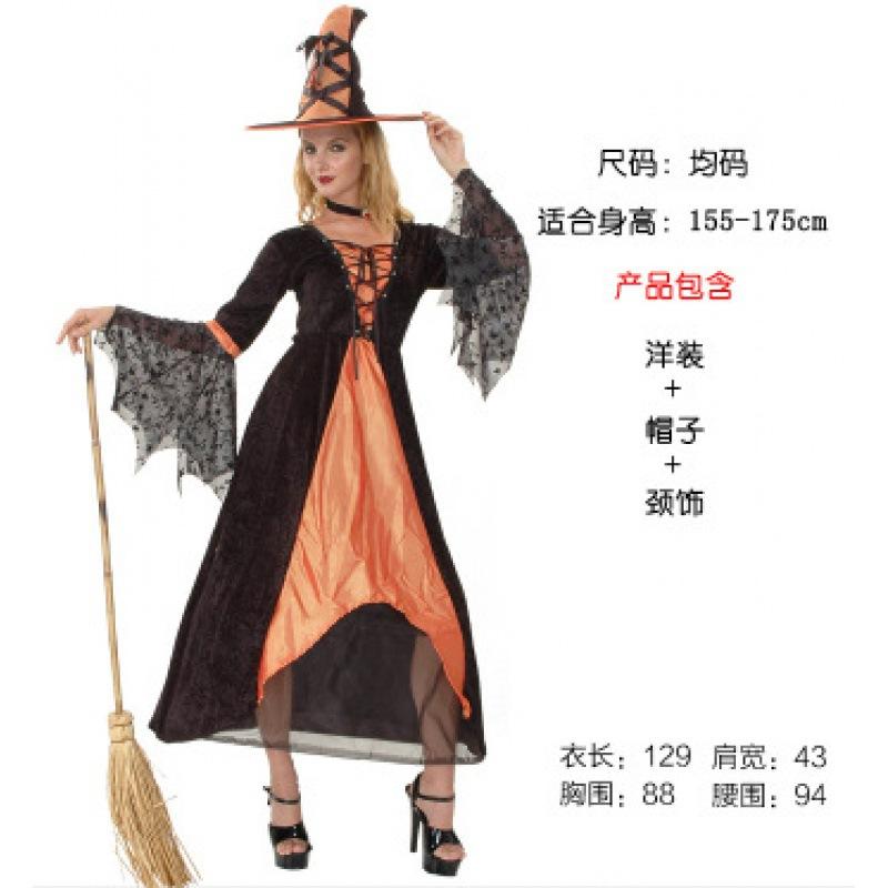 Halloween costume masquerade horror adult queen costume witch costume witch costume