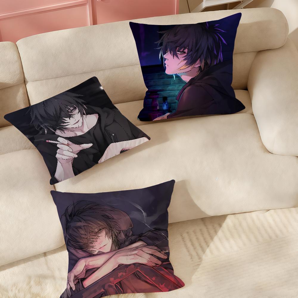 Game Slow D-Damage Towa Pillow Case Applicable Space For Guest Rooms Interiors Cars Office House Decoration