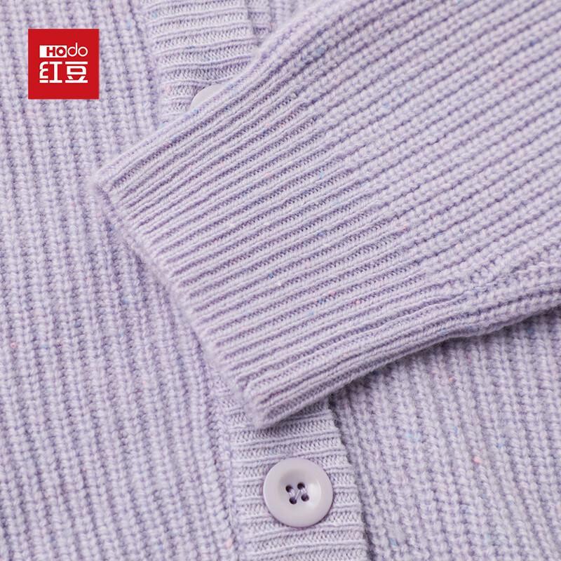 Damen Cardigan 100% Reine Wolle Lockerer Schnitt