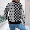 Autumn Winter Women Casual Knit Sweater Long Sleeve O Neck