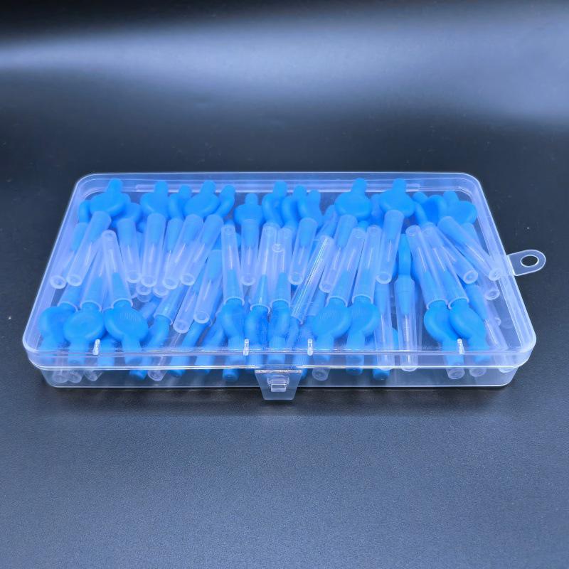 Interdental Round Gap Brush & Orthodontic Toothbrush for Oral Care