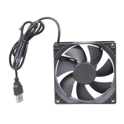 מאוורר USB 5V למחשב, לנתב, 90 מ"מ, מאוורר קירור ללא מברשות, נייד, חלופי למודם נתב, קופסת טלוויזיה, אלקטרוניקה