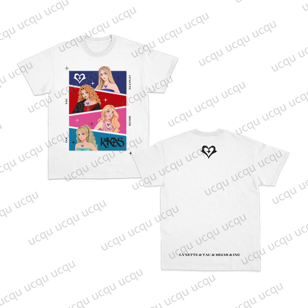 2026 New Summer Unisex Remera K4OS Graphic T Shirt Pop Music Concert Merch Short Sleeve Fan Tee Streetwear Adult/Kids Tee