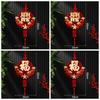 Spring Festival Couplets Chinese Horse Year Felt Couplets Window Door Hanging New Year Decoraitons Spring Festival Supplies
